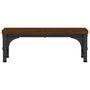 Voir la diapositive 4 : VIDAXL Support de moniteur chêne marron 37x23x14 cm bois d ingénierie