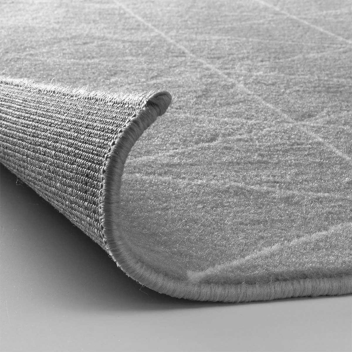 Paris Prix Tapis Tissé Imprimé  Yvo  160x230cm Gris