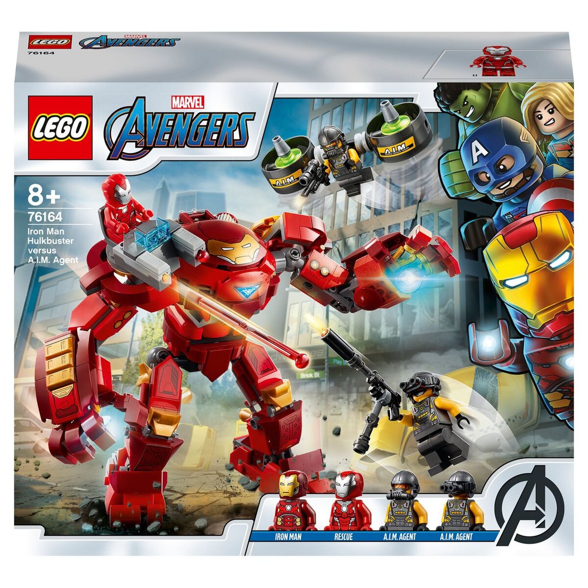 LEGO Marvel Super Heroes 76164 - Iron Man Hulkbuster contre un agent de l&rsquo;A.I.M.