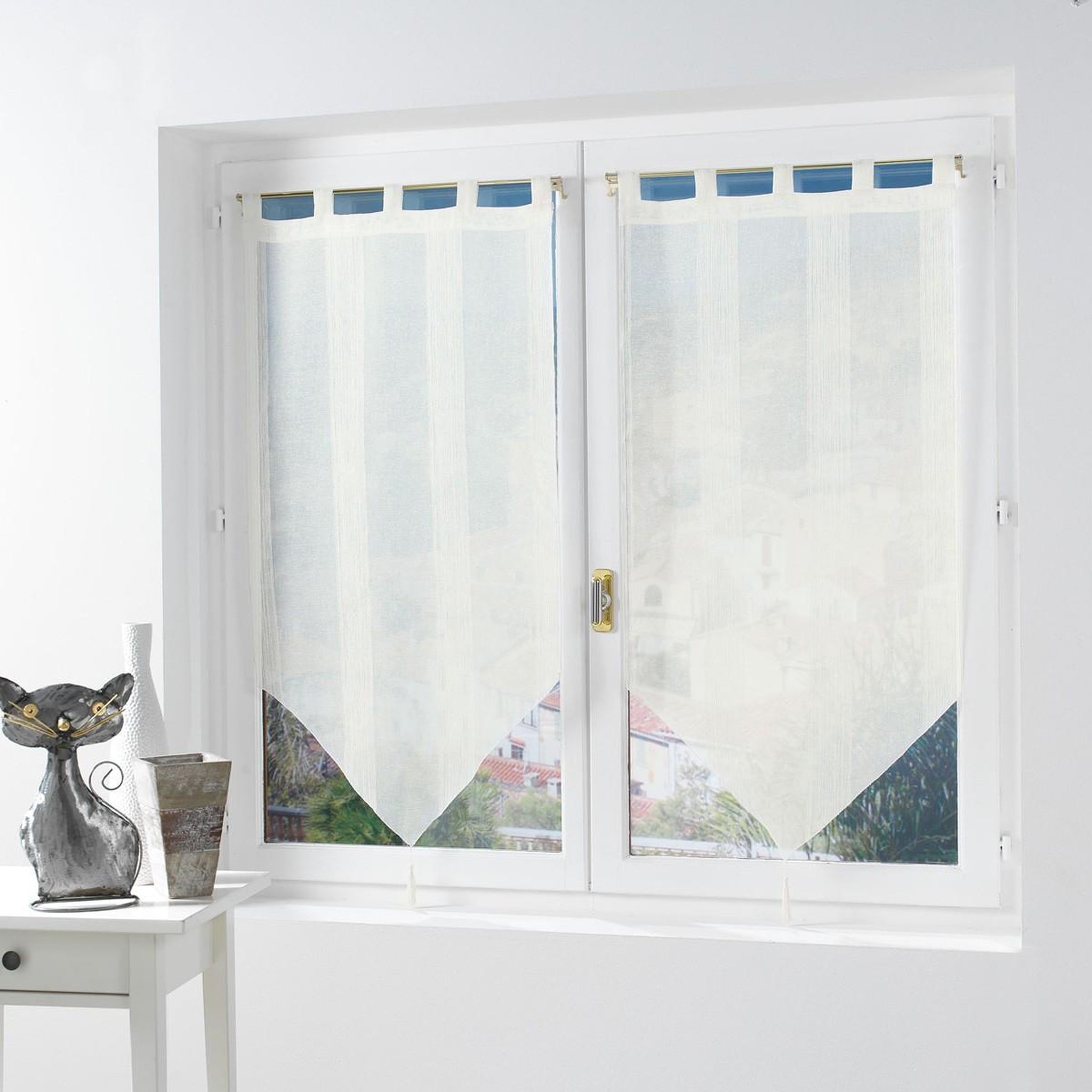 Douceur d'Intérieur Paire de voilages  salina  60x160cm naturel
