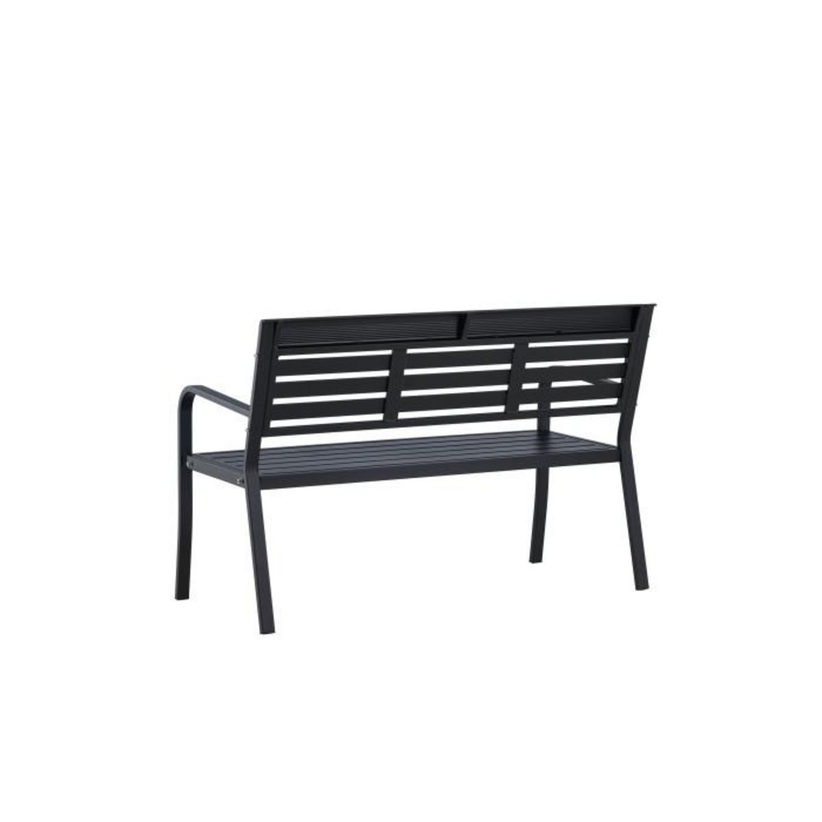 Paris Prix Banc de Jardin  Elvas  125cm Noir