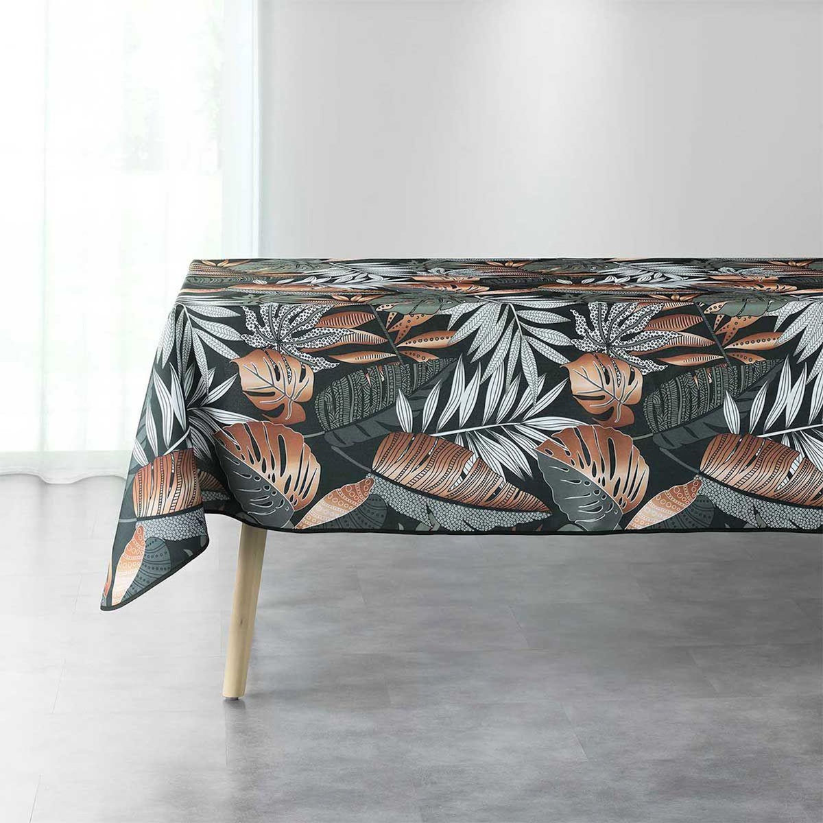 Paris Prix Nappe Imprimée  Alianor  150x240cm Kaki