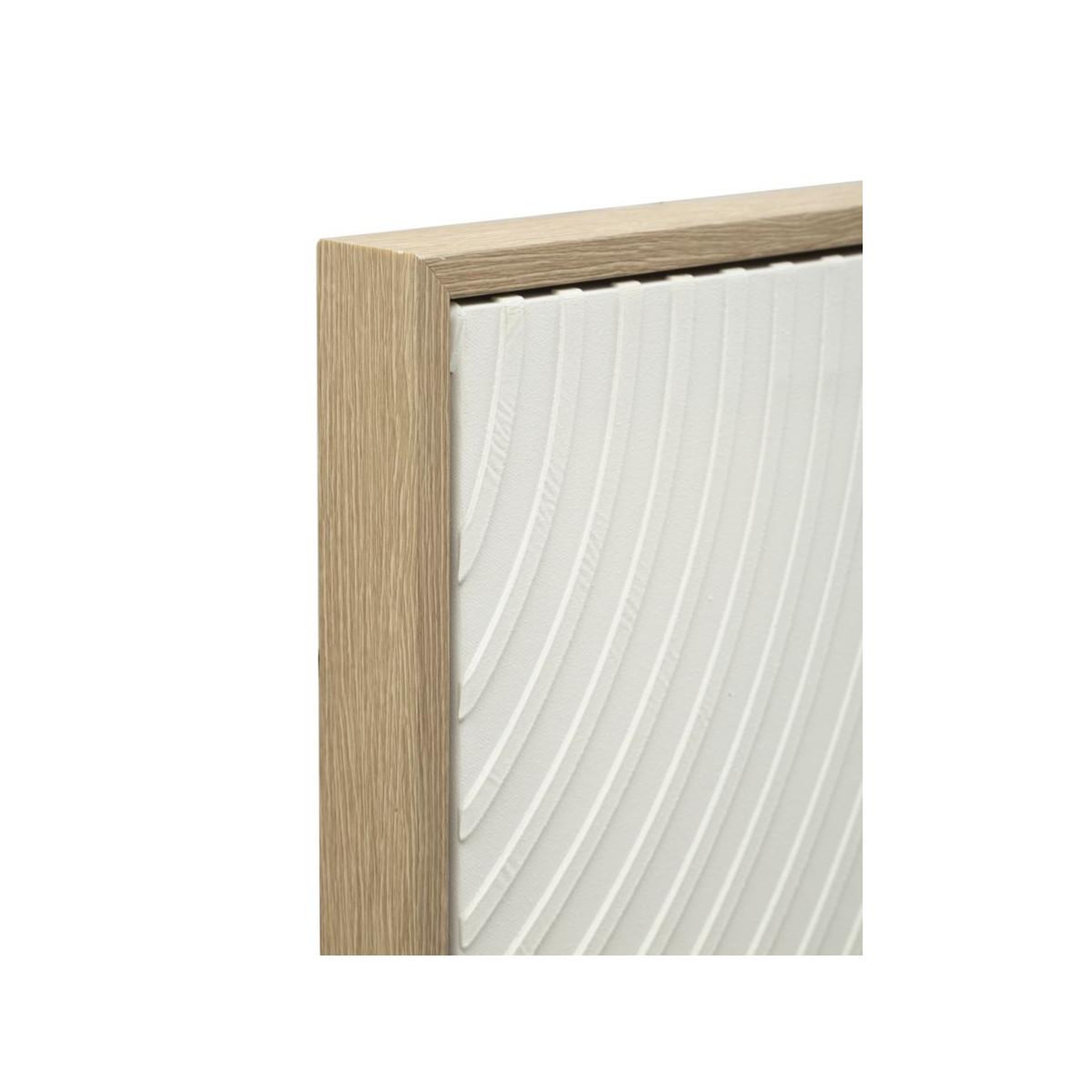 Voir la diapositive 2 : Paris Prix Tableau peinture  simplicity i  80x120cm écru