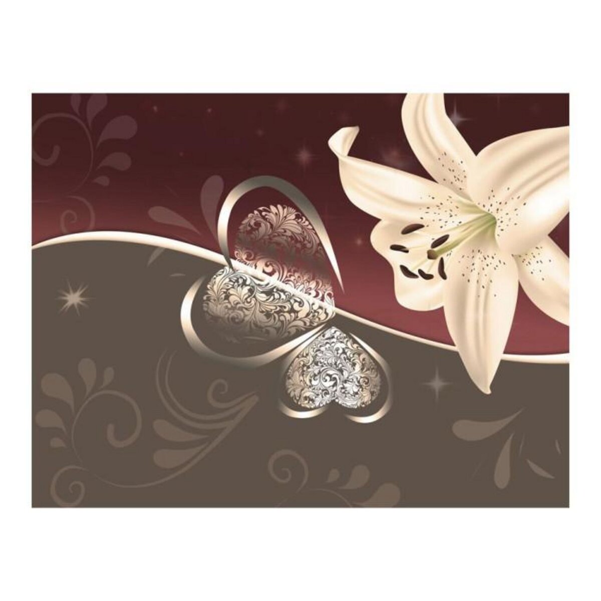 Paris Prix Papier Peint  Cream Lily