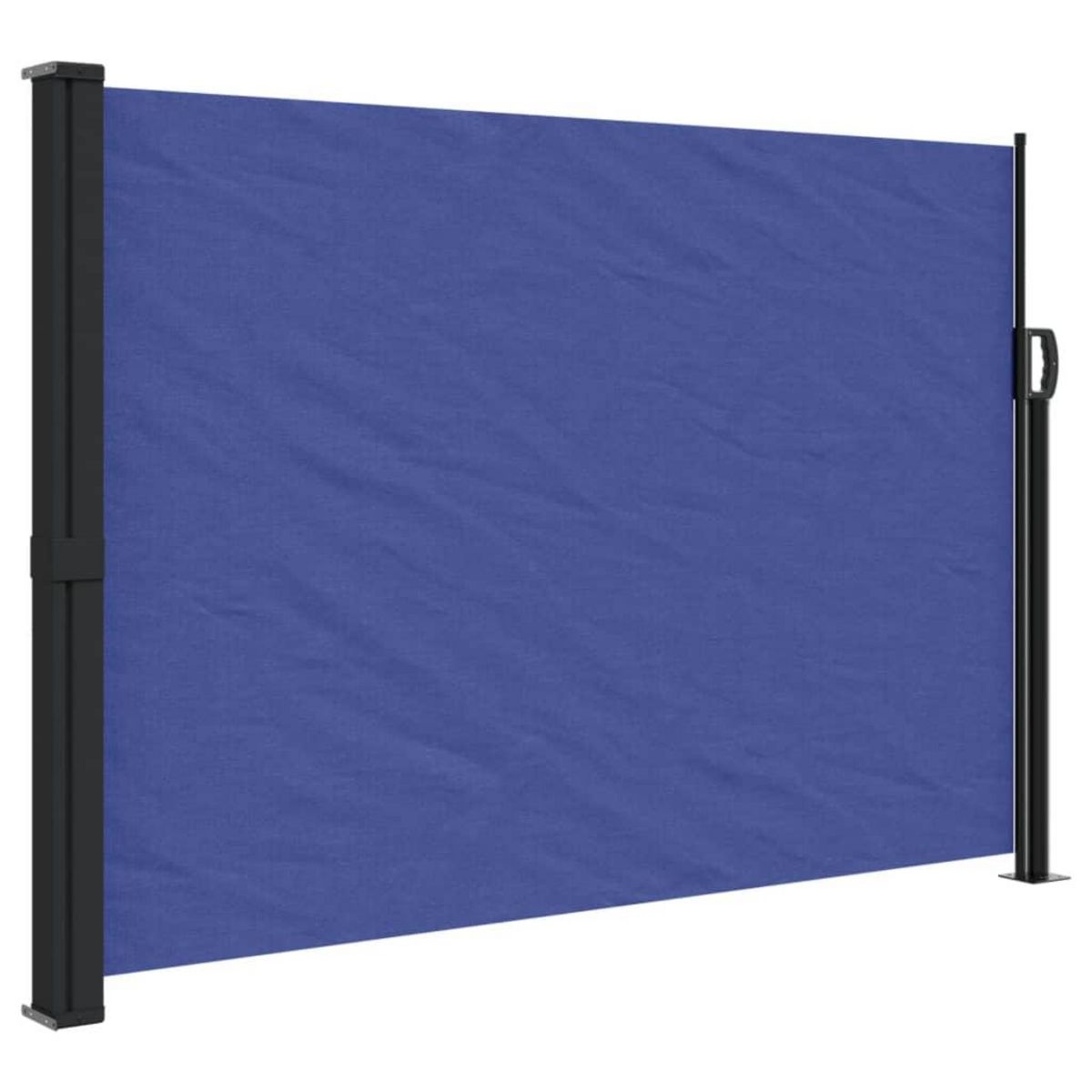 VIDAXL Auvent lateral retractable bleu 140x500 cm
