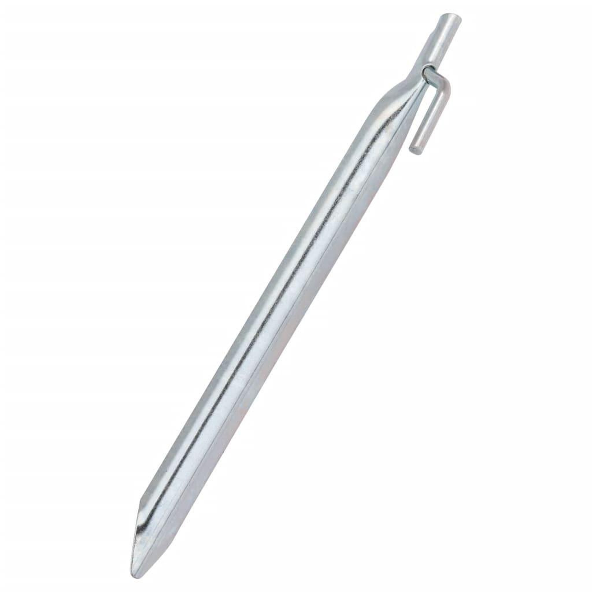 Voir la diapositive 3 : VIDAXL Piquets de tente 24pcs en forme de V 24cm Ø20mm acier galvanise
