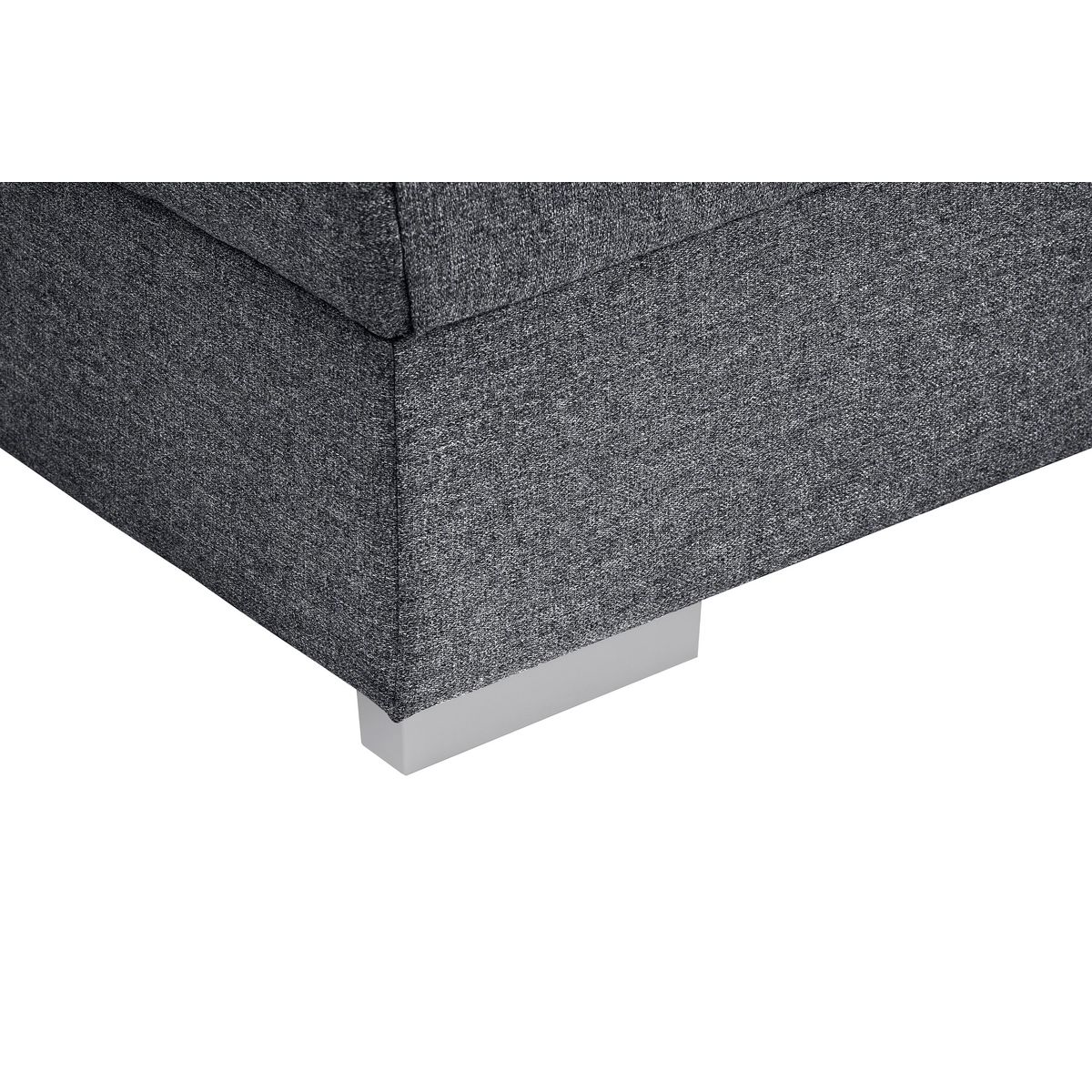 Canapé d'angle droit panoramique convertible  avec coffre 5 places   ARIANE