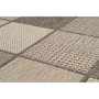 Voir la diapositive 2 : Paris Prix Tapis Géométrique à Poils Plats  Splash  Crème