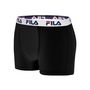 Voir la diapositive 6 : FILA Lot de 4 Boxers Coton homme FU5016 Uni