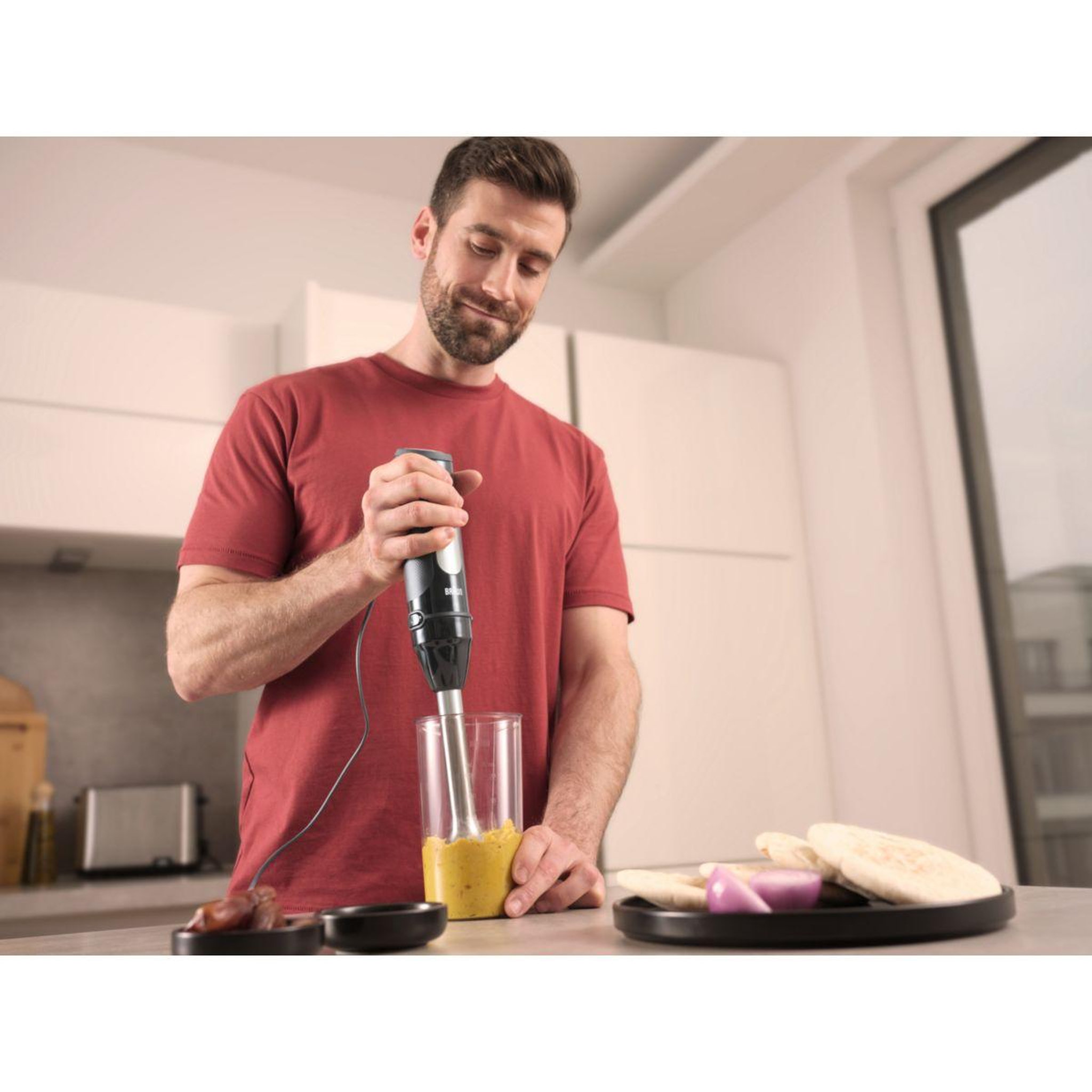 Voir la diapositive 5 : BRAUN Mixeur pro plongeant multiquick 5 pro mq55001m