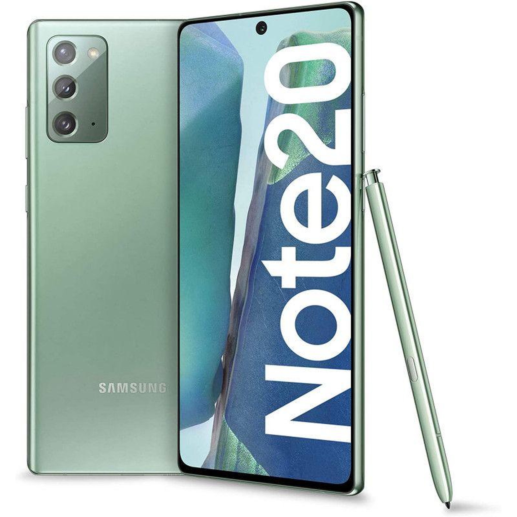 Voir la diapositive 1 : Samsung Galaxy Note 20 (Dual Sim) Reconditionné 256 Go - Grade C - Vert