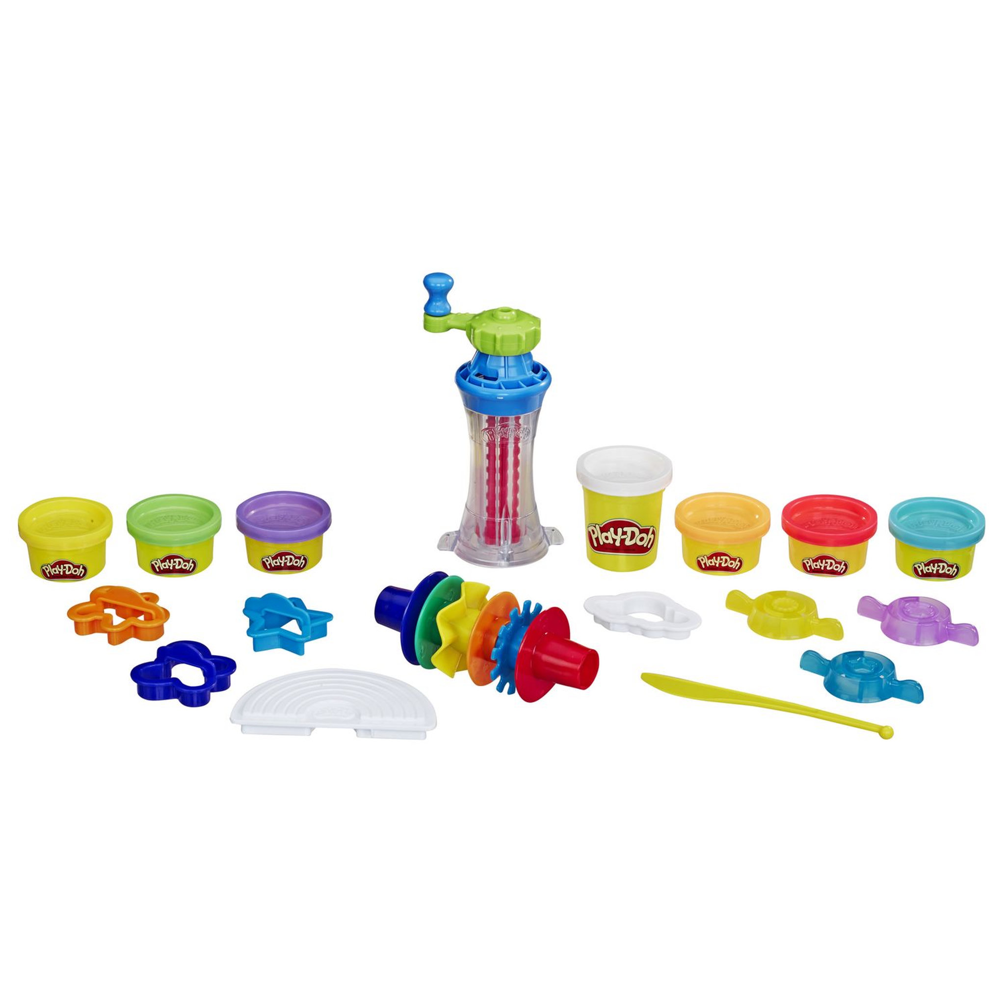 Voir la diapositive 2 : HASBRO Play-Doh - Pâte à modeler - Fabrique arc-en-ciel 
