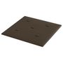 Voir la diapositive 3 : VIDAXL Panneaux muraux 12 pcs Marron 30x30 cm Similicuir 1,08 m^2