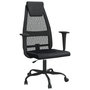 Voir la diapositive 2 : VIDAXL Chaise de bureau reglable en hauteur noir