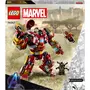 LEGO Marvel Super Heros 76247 Hulkbuster : La bataille du Wakand, Figurine, Jouet à Construire avec Minifigurine Hulk Bruce Banner, Avengers : Infinity War