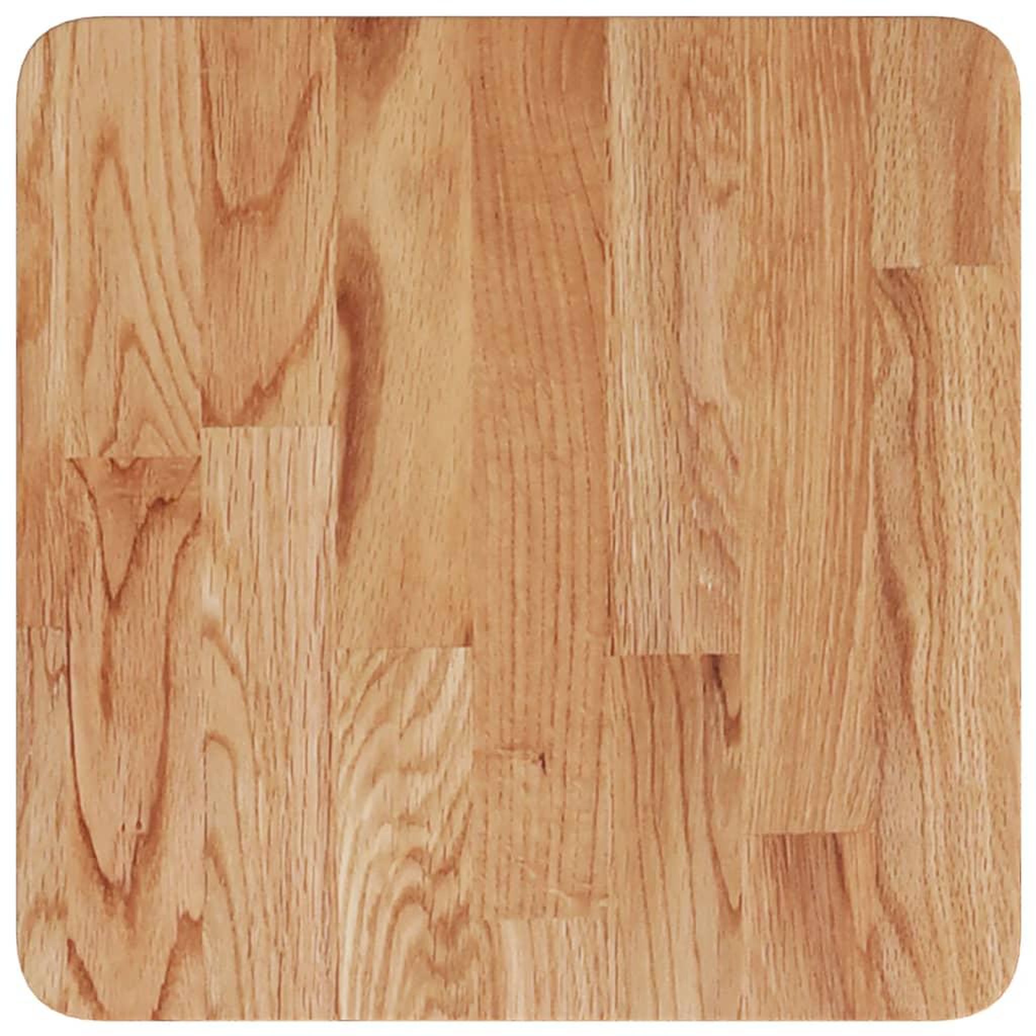 Voir la diapositive 2 : VIDAXL Dessus de table carre Marron clair 40x40x4 cm Bois chene traite