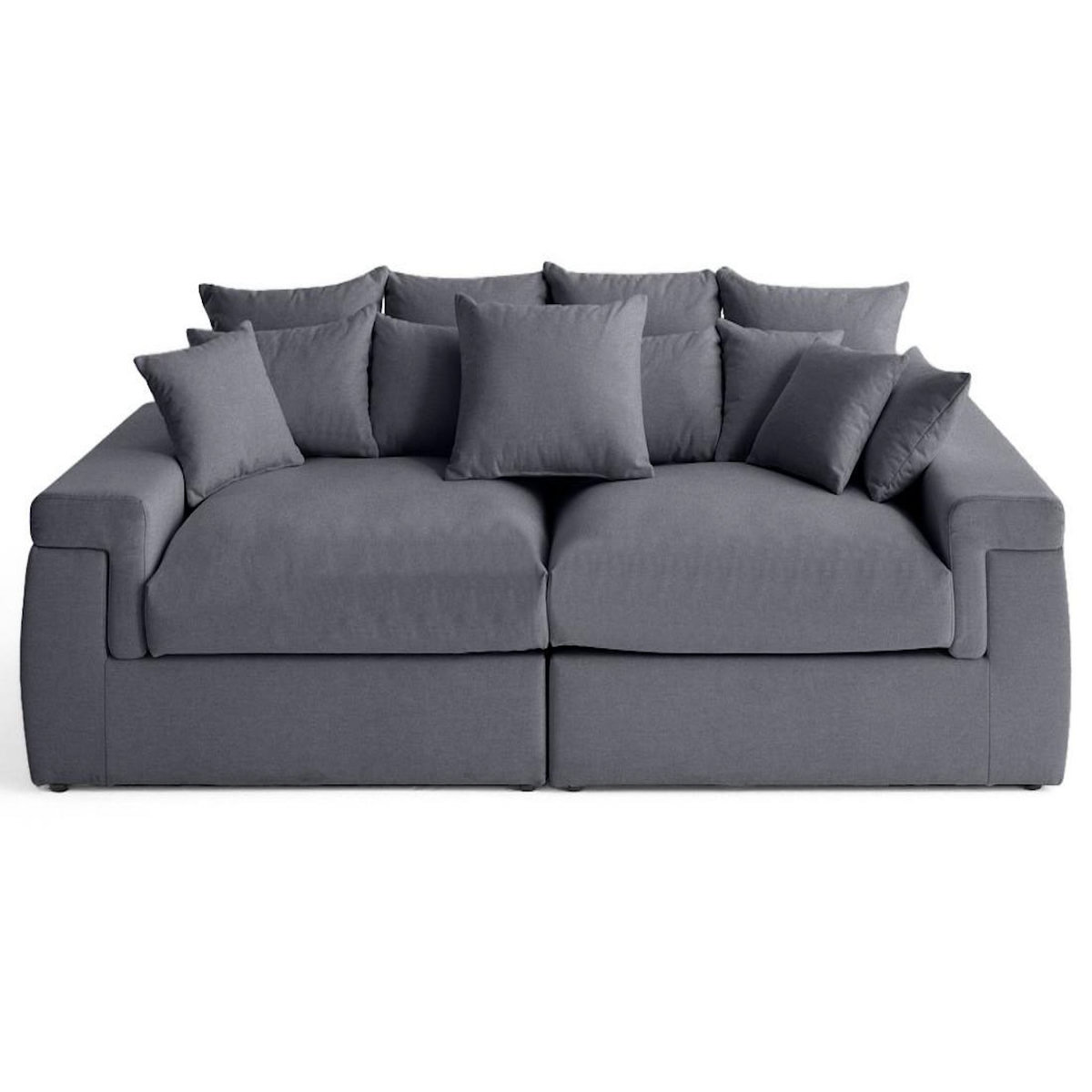 LISA DESIGN Sergio - canapé 4 places - assise profonde - en tissu