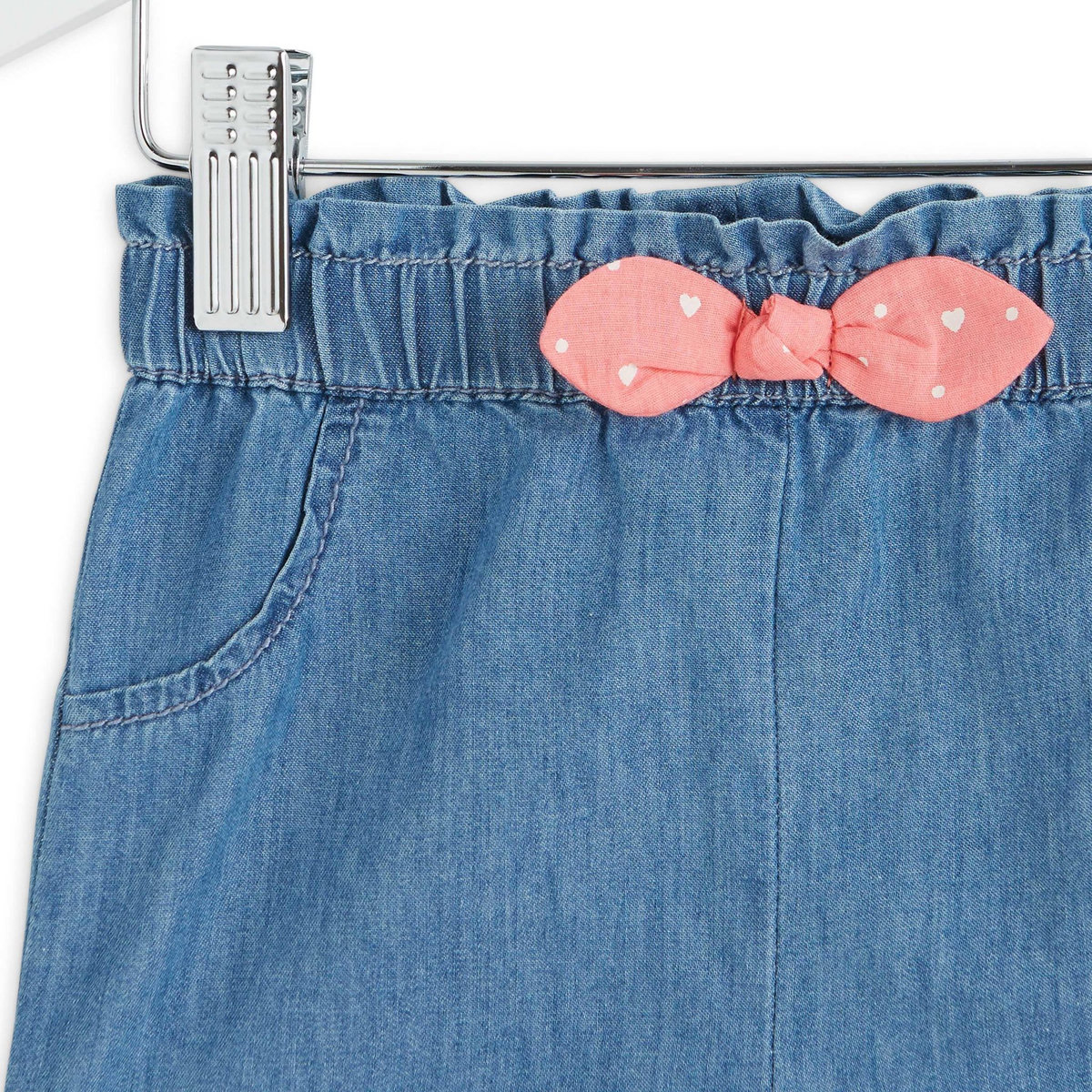 IN EXTENSO Short en jean bébé fille