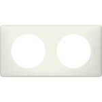 Legrand Celiane plaque 2 postes craie