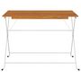 Voir la diapositive 3 : VIDAXL Table de bistro pliante 100x54x71cm Bois acacia solide et acier