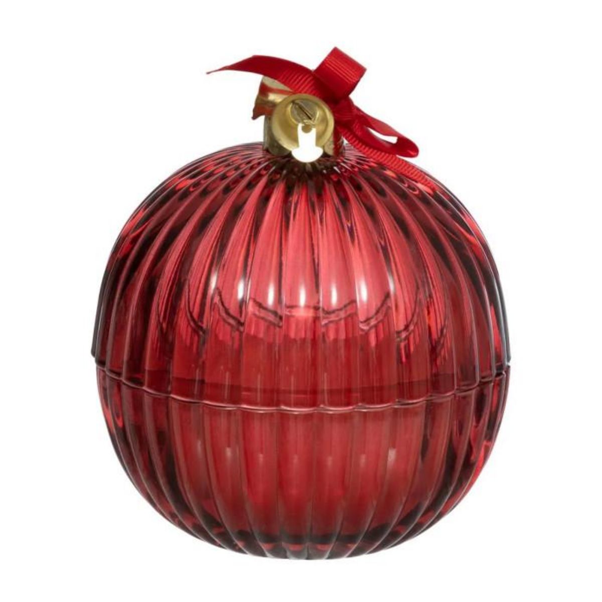 ATMOSPHERA Bougie Parfumée  Boule de Noël  150g Baie