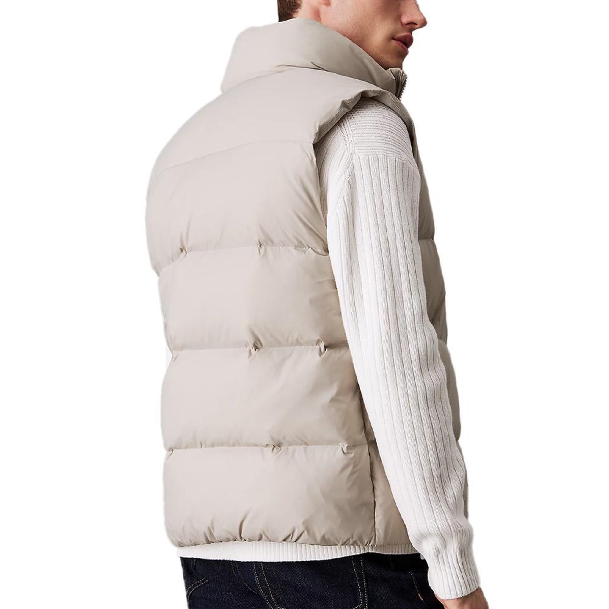 Voir la diapositive 2 : CALVIN KLEIN JEANS Doudoune sans manches Beige Homme Calvin Klein Jeans Vest
