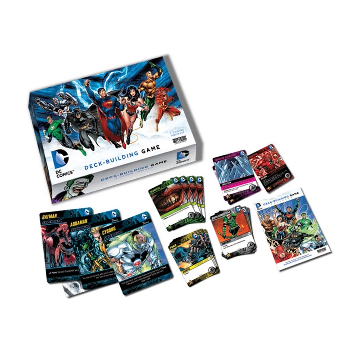 Don't Panic Games Jeu de cartes évolutif DC Comics