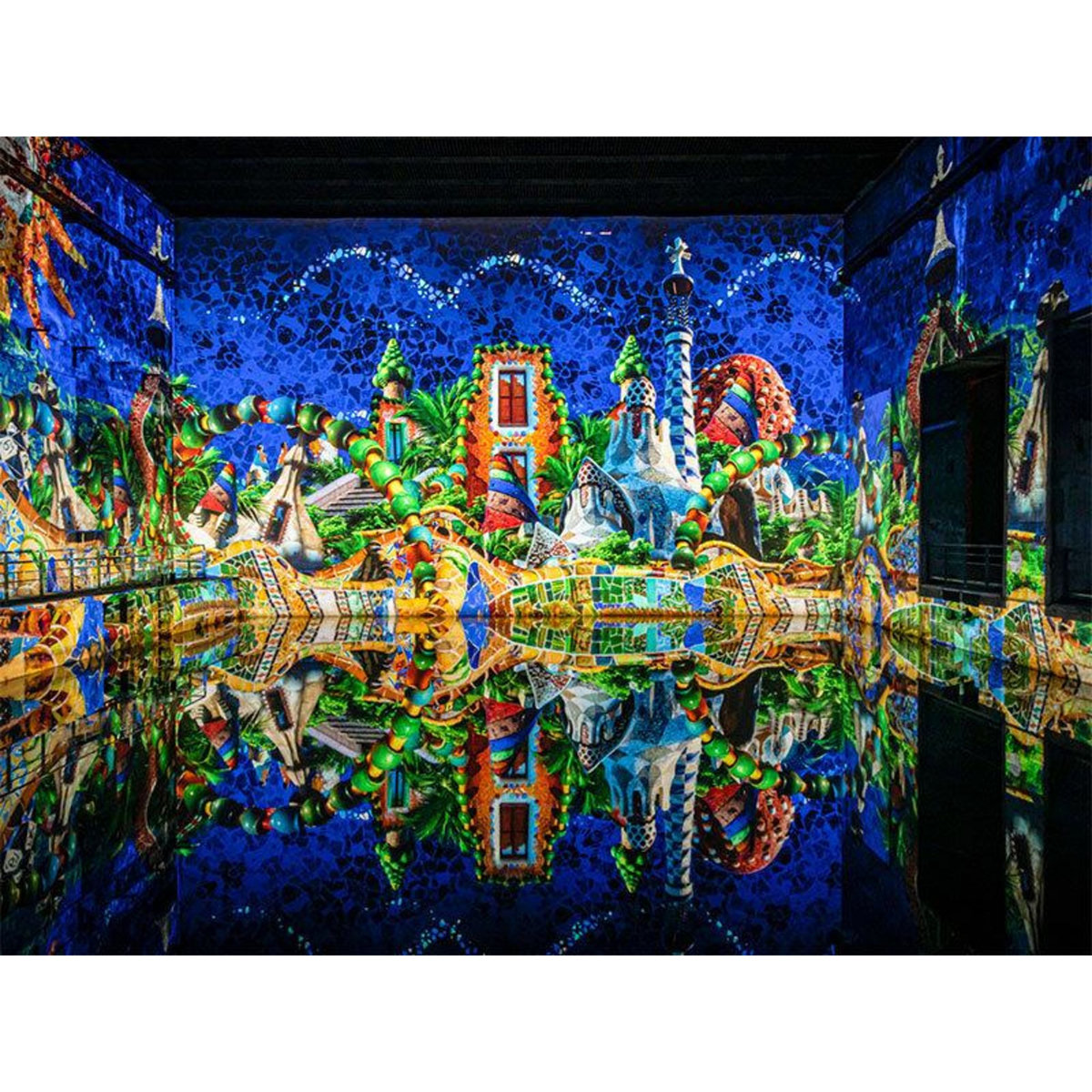 Smartbox Découverte en famille des Bassins des Lumières à Bordeaux : entrée pour 2 adultes et 2 jeunes - Coffret Cadeau Sport & Aventure