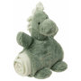 Voir la diapositive 1 : Paris Prix Peluche & Couverture Enfant  Dinosaure  32cm Vert