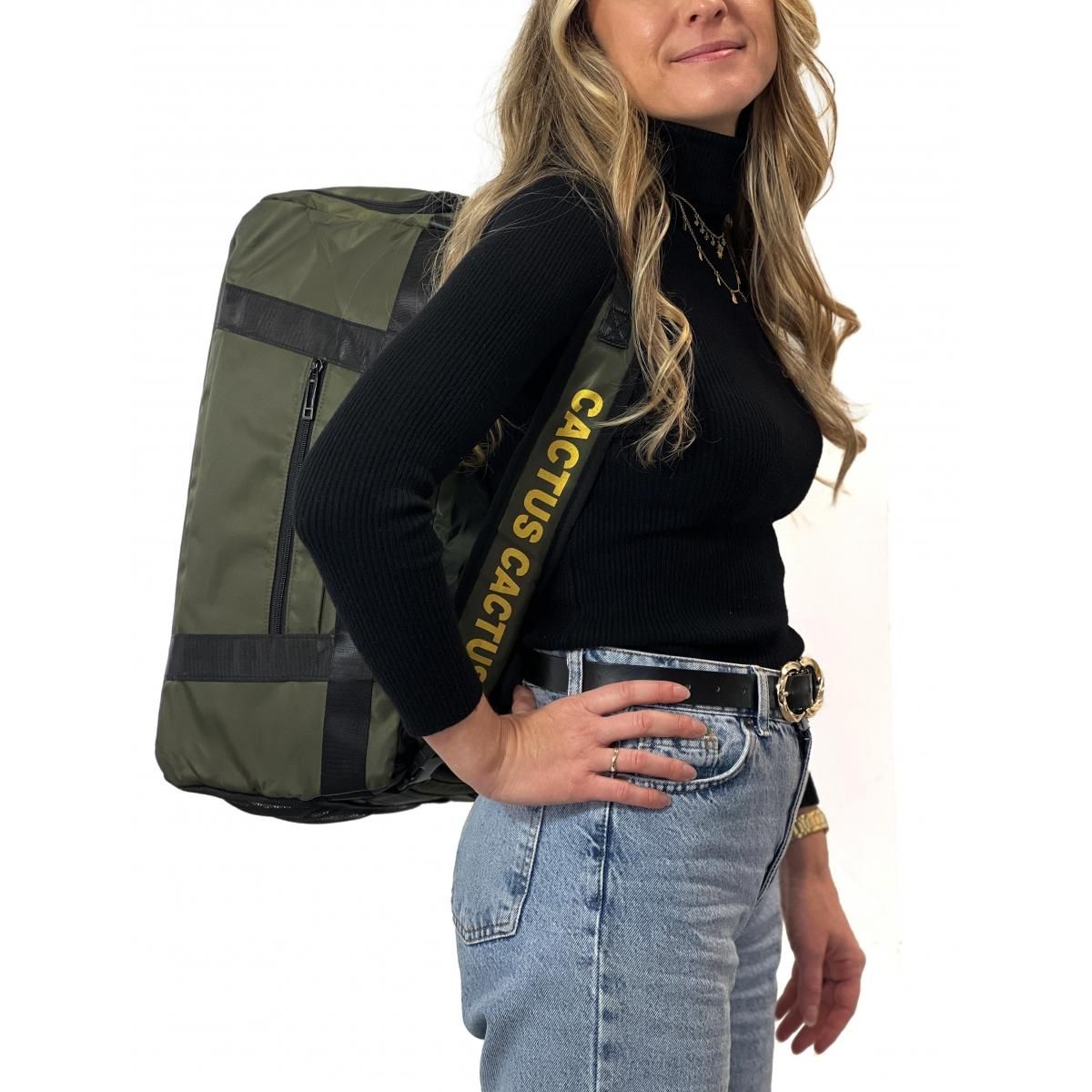 Cactus Sac de voyage week-end et sport 32L 2en1 porté dos sans roulettes