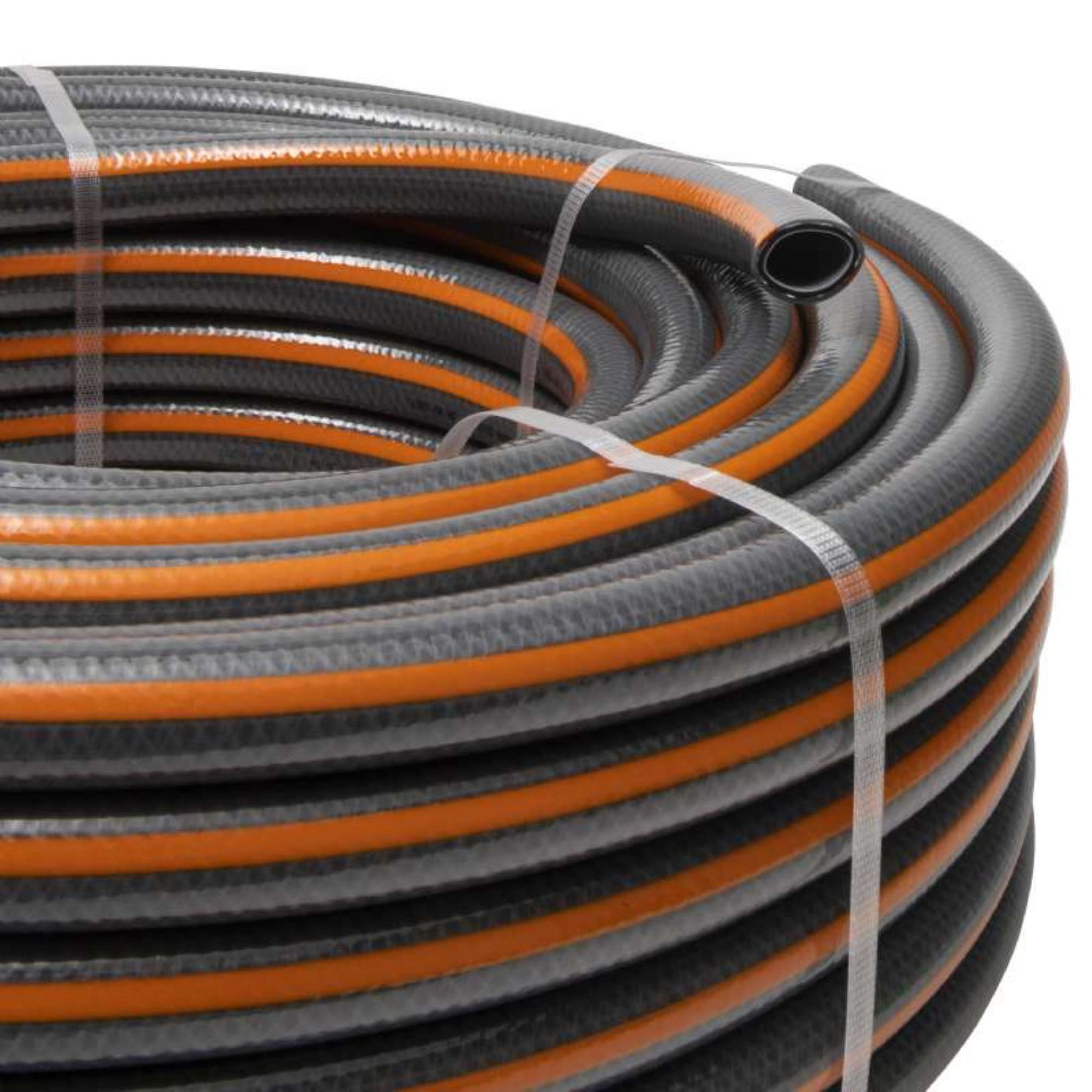 Voir la diapositive 2 :  Tuyau d'arrosage antivrille 280 g Werkapro 40 m