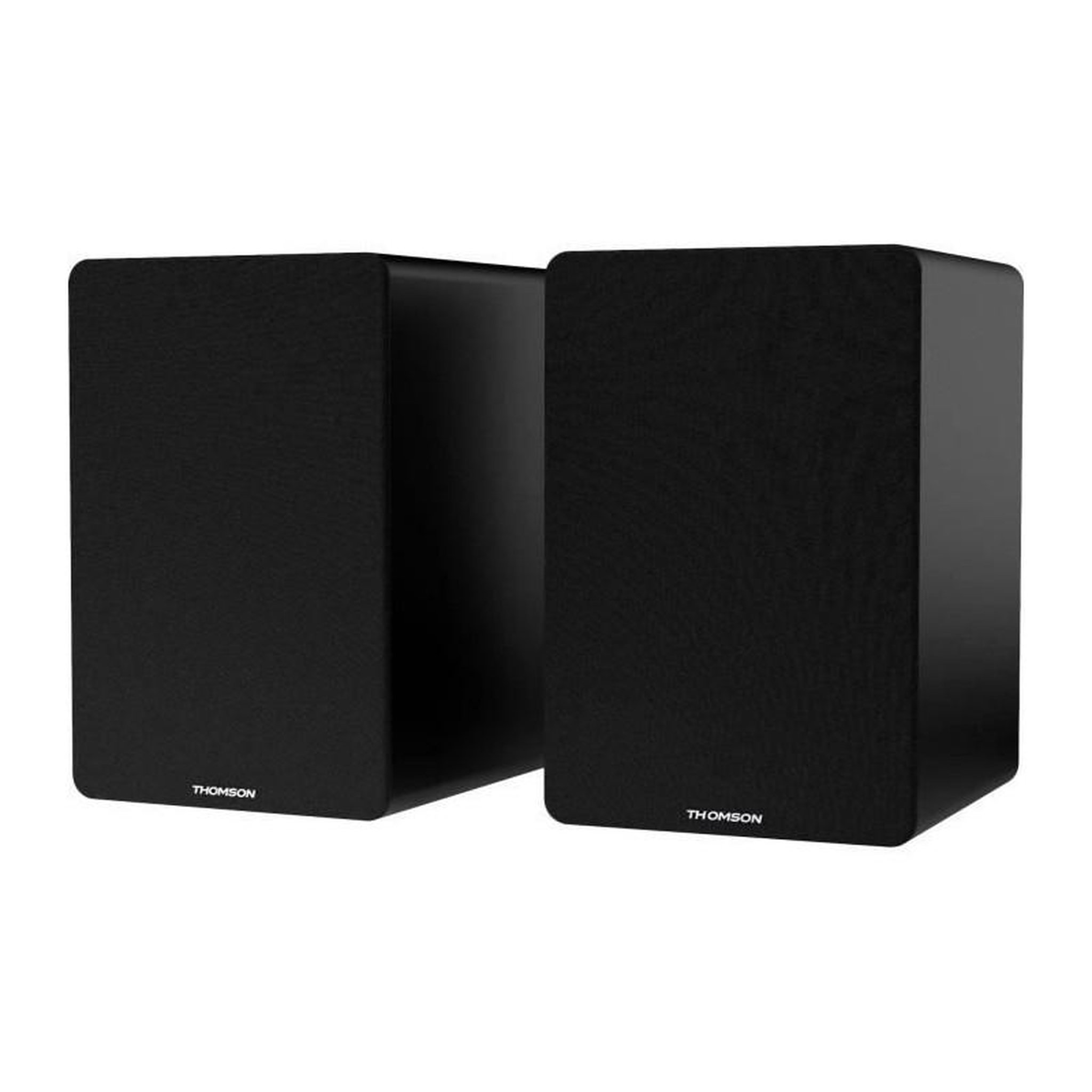 Voir la diapositive 3 : THOMSON Ensemble de deux enceintes - THOMSON - WS400DUO - 2x 7,5W - Noir