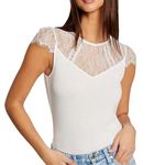 MORGAN T shirt  Femme Morgan Giulia. Coloris disponibles : Blanc