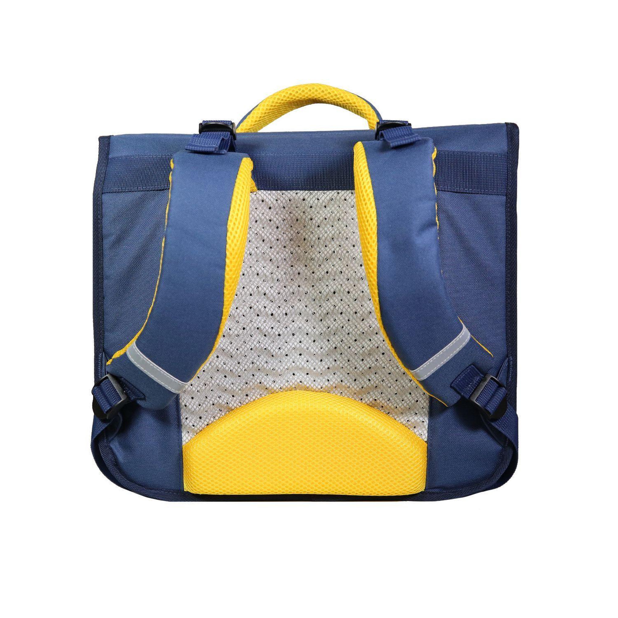 Voir la diapositive 4 : Bagtrotter BAGTROTTER Cartable 38 cm Phileas Bleu Dinosaure