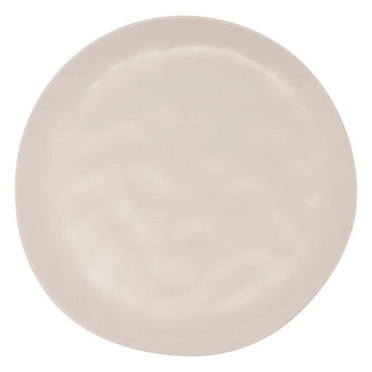 SECRET DE GOURMET Lot de 6 Assiettes à Dessert  Noe  20cm Beige