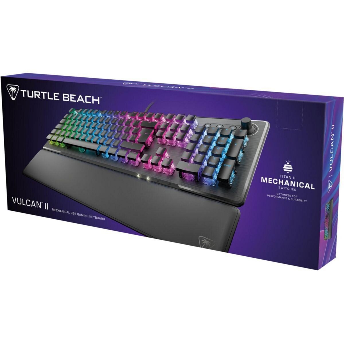 Turtle Beach Clavier gamer Vulcan II Noir Linear FR