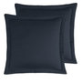 Voir la diapositive 4 : Sensei Maison Parure housse de couette rayée satin + 2 taies 65x65 cm VERSALUXE