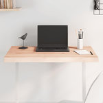 VIDAXL Dessus de table bois massif non traite bordure assortie