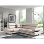 Voir la diapositive 4 : BEST MOBILIER Lisbona - canapé d'angle gauche convertible - 5 places - avec têtières