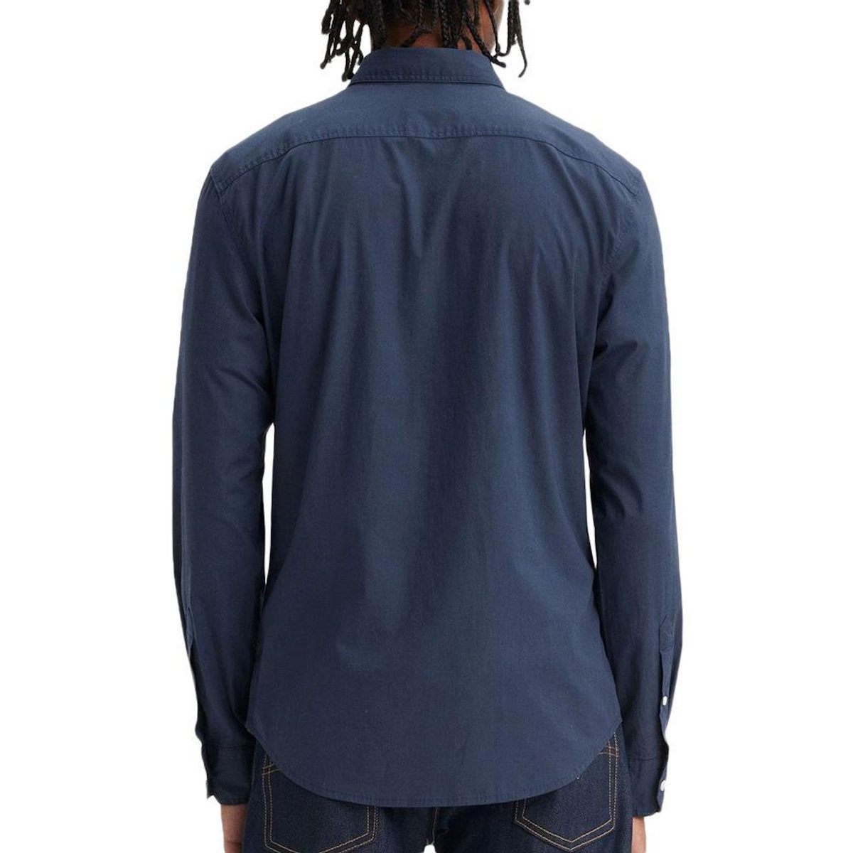 Levi's Chemise Manches Longues Marine Homme Levi's Chemise 86625