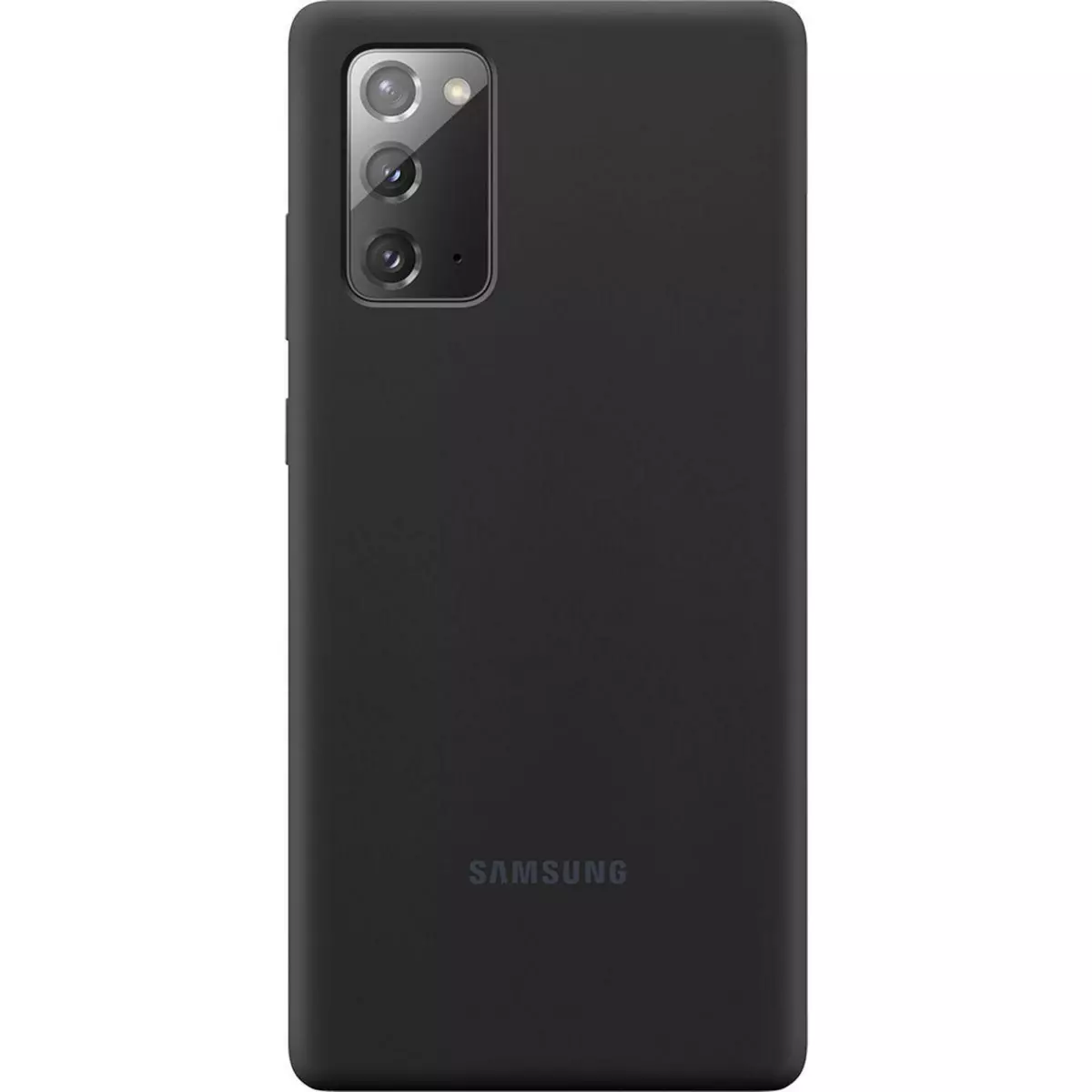 Samsung Coque Note 20 Silicone noir