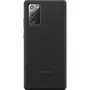 Samsung Coque Note 20 Silicone noir