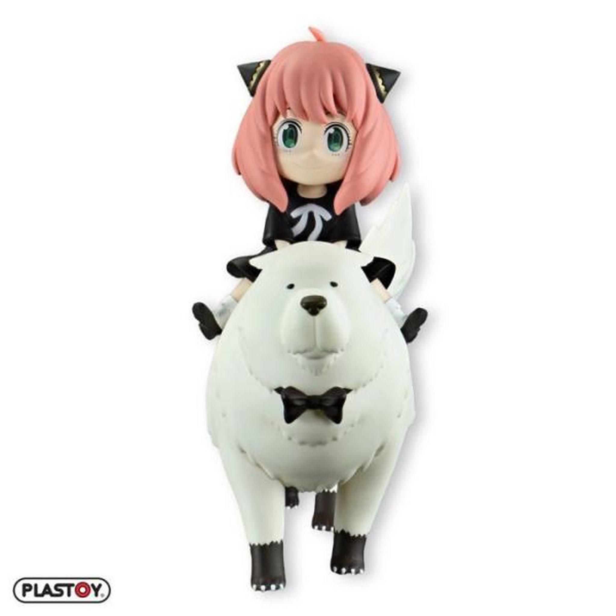 Voir la diapositive 3 : Plastoy Tirelire - PLASTOY - Spy x Family Anya Forger et Bond Forger - Plastique - 29 cm