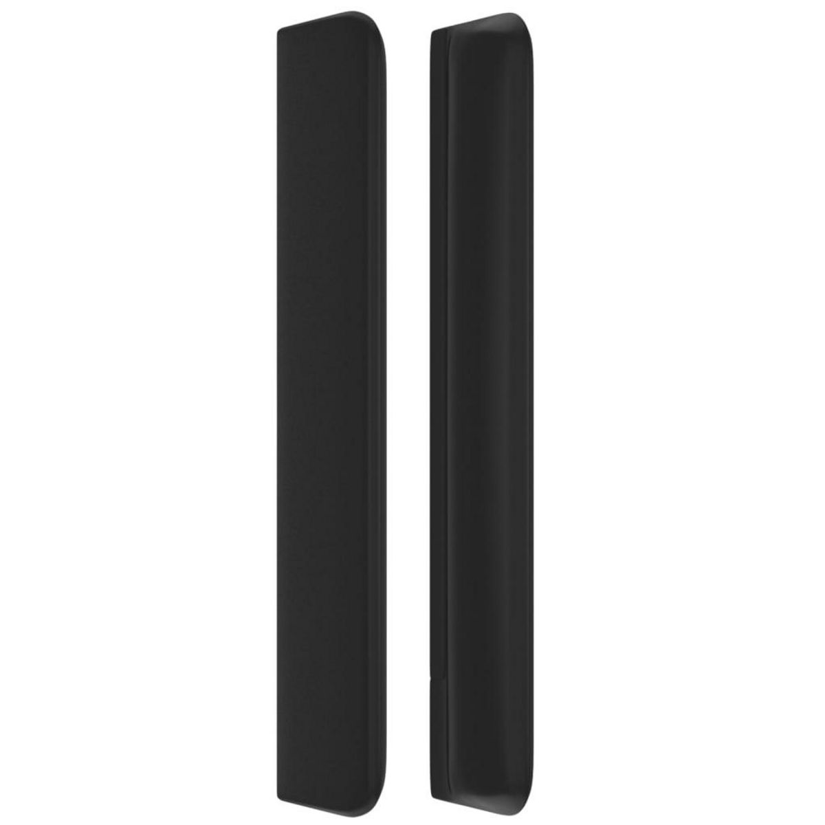 VIDAXL Tete de lit avec oreilles Noir 163x16x118/128 cm Similicuir