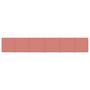 Voir la diapositive 5 : VIDAXL Panneaux muraux 12 pcs Rose 90x15 cm Velours 1,62 m^2