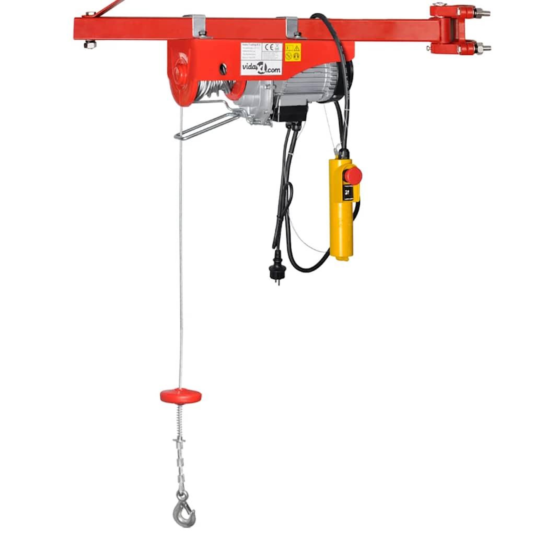Voir la diapositive 3 : VIDAXL Palan electrique 500 W 100/200 kg