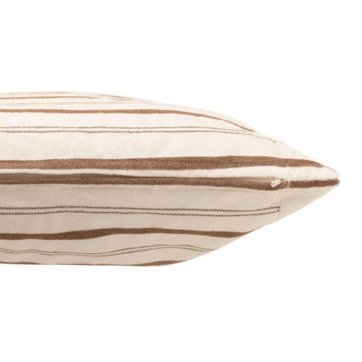 Paris Prix Coussin Déco Lignes  Iliana  50x50cm Blanc