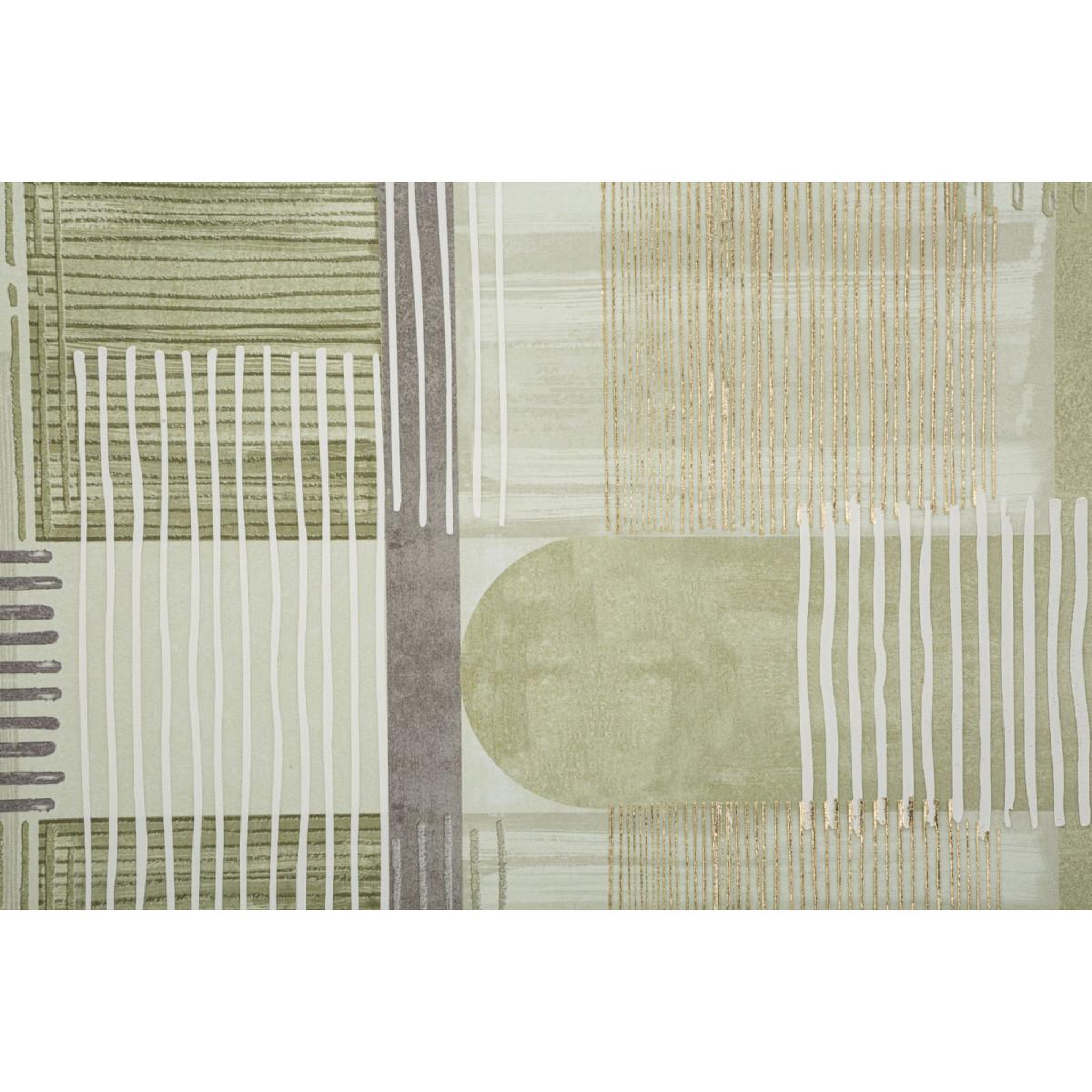 Voir la diapositive 2 : Paris Prix Tableau imprimé  lines i  60x60cm multicolore