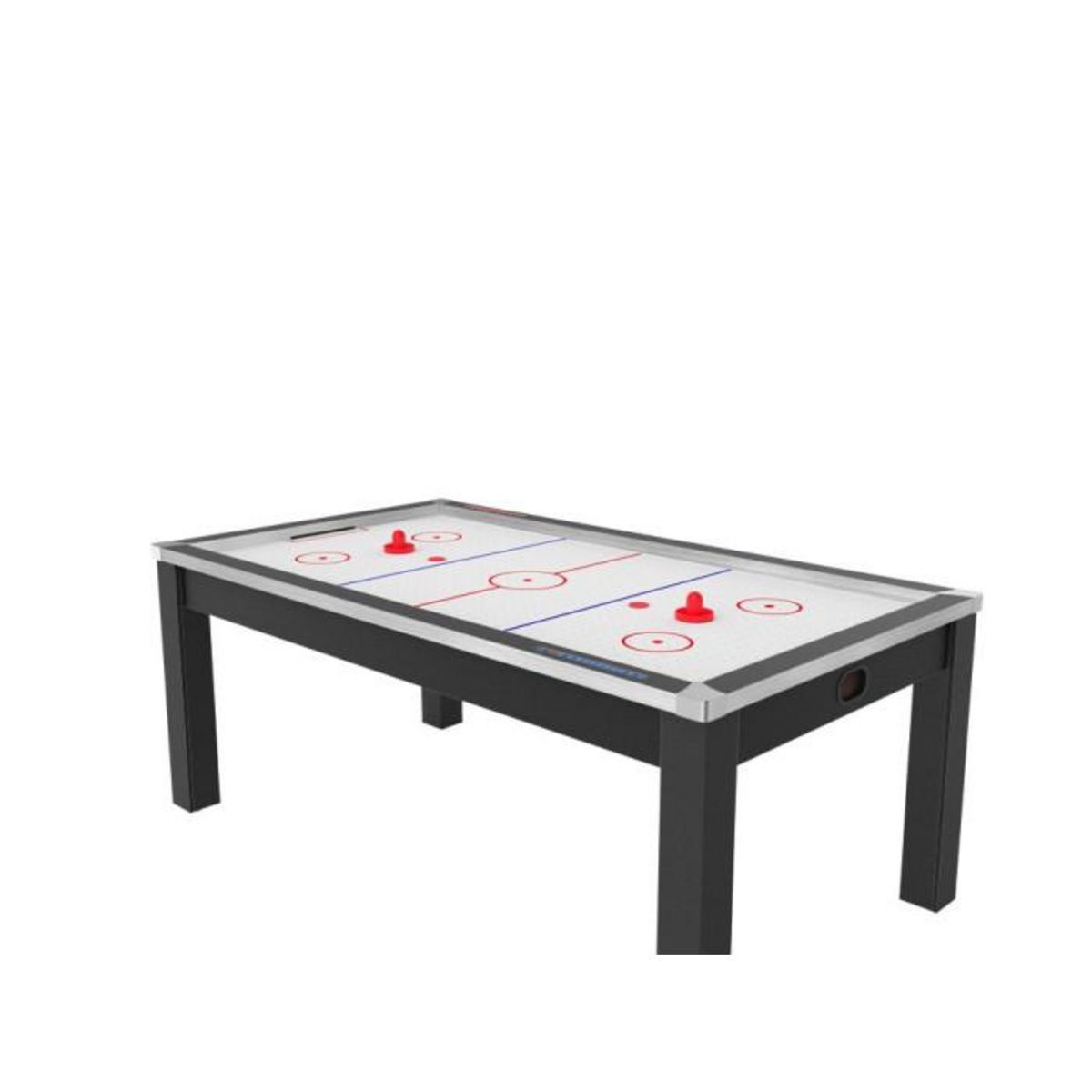 Paris Prix Table de Air Hockey Convertible  Calgary  213cm Noir