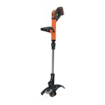Black et Decker BLACK + DECKER Coupe-Bordures 30 cm sans fil LITHIUM 18V POWERCOMMANDTM- 4Ah - 1 batterie - 1 bobine de 10m fil 1,6mm - 1 charge